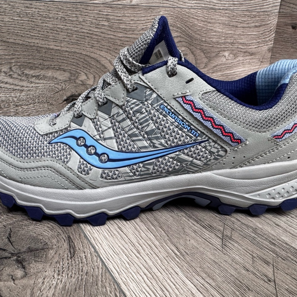 Saucony Run Anywhere Excursion TR S10451-1 Women’s 11 grey blue - Picture 3 of 10
